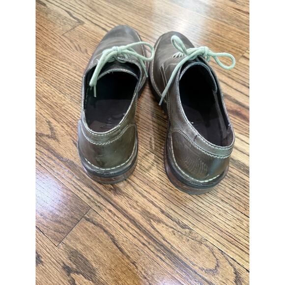 Cole Haan Men’s Olive Green Leather Lace-Up Oxford Dress Shoe Size 10.5M